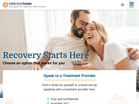 'addictioncenter.com' screenshot