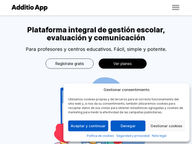 'additioapp.com' screenshot