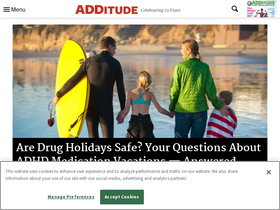 'additudemag.com' screenshot