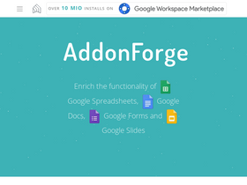 'addonforge.com' screenshot