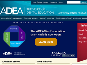 'adea.org' screenshot