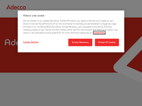 'adecco-jobs.com' screenshot