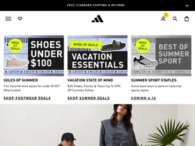 'adidas.com' screenshot