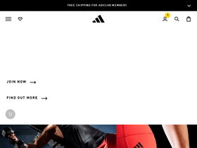 'adidas.com.sg' screenshot