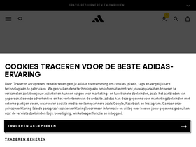 'adidas.nl' screenshot