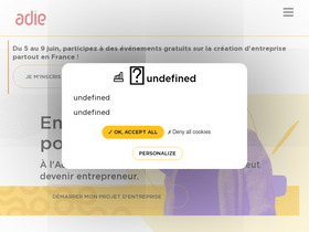 'adie.org' screenshot