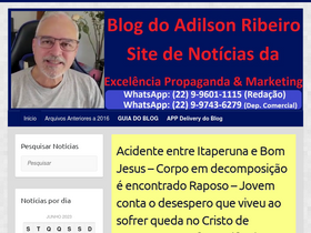 'adilsonribeiro.net' screenshot