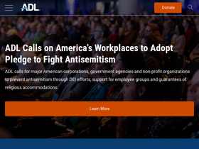 'adl.org' screenshot