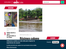 'adncuba.com' screenshot