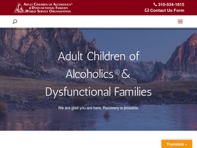 'adultchildren.org' screenshot