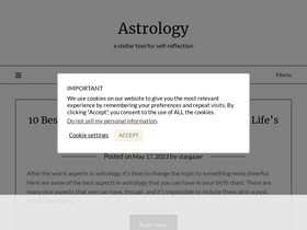 'advanced-astrology.com' screenshot