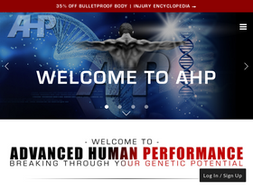 'advancedhumanperformance.com' screenshot