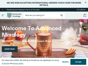 'advancedmixology.com' screenshot