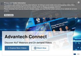 'advantech.com' screenshot