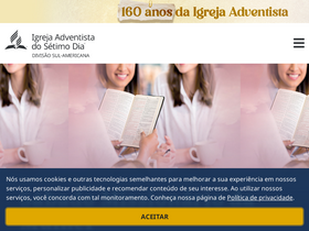 'adventistas.org' screenshot