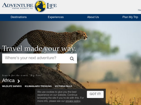 'adventure-life.com' screenshot