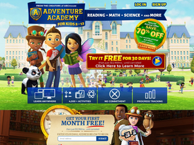 'adventureacademy.com' screenshot
