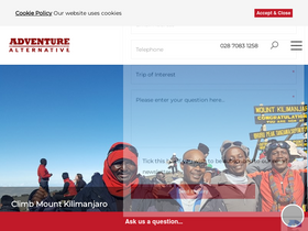 'adventurealternative.com' screenshot