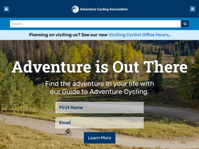 'adventurecycling.org' screenshot