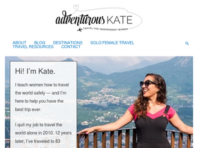 'adventurouskate.com' screenshot