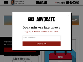 'advocate.com' screenshot