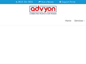 'advyon.com' screenshot