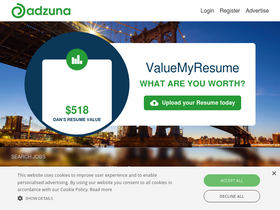 'adzuna.com' screenshot