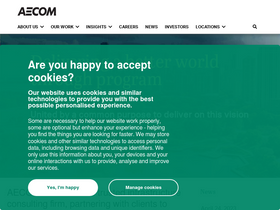 'aecom.com' screenshot