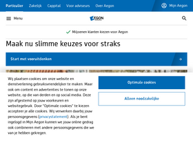 'aegon.nl' screenshot