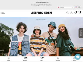 'aelfriceden.com' screenshot