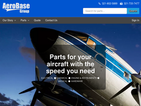 'aerobasegroup.com' screenshot