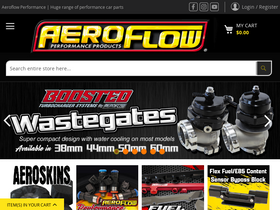 'aeroflowperformance.com' screenshot