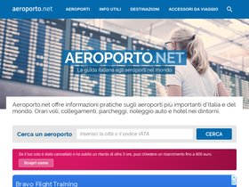 'aeroporto.net' screenshot