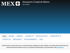 'aeropuerto-mex.com' screenshot