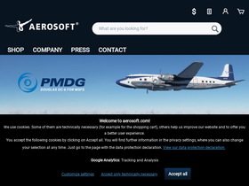 'aerosoft.com' screenshot