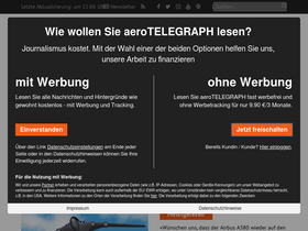 'aerotelegraph.com' screenshot