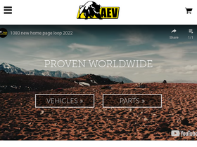 'aev-conversions.com' screenshot