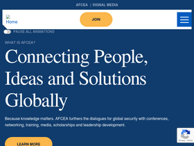 'afcea.org' screenshot