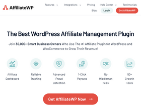 'affiliatewp.com' screenshot