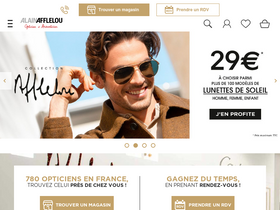 'afflelou.com' screenshot
