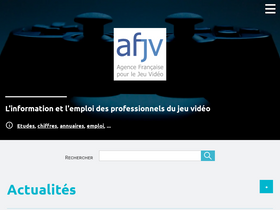 'afjv.com' screenshot