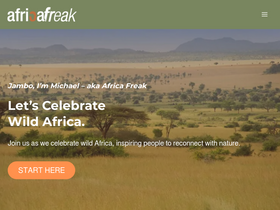 'africafreak.com' screenshot