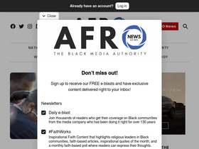 'afro.com' screenshot