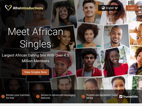 'afrointroductions.com' screenshot