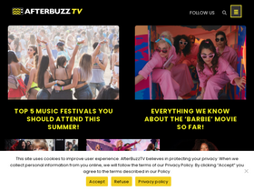 'afterbuzztv.com' screenshot