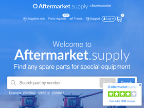'aftermarket.supply' screenshot