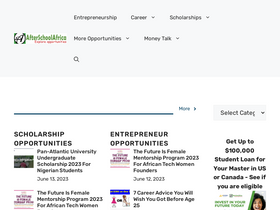 'afterschoolafrica.com' screenshot