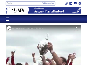 'afv.ch' screenshot