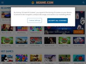 'agame.com' screenshot