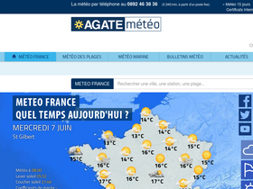 'agate-france.com' screenshot